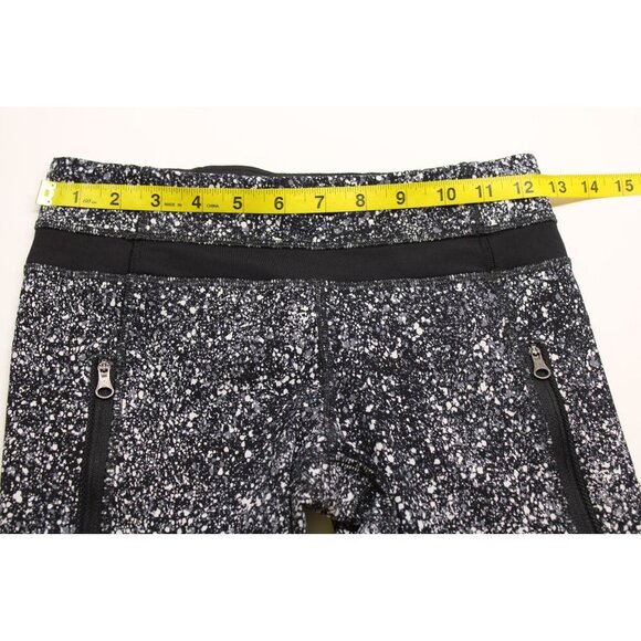 Lululemon Women's Inspire Tight II Power Luxtreme Suited Jacquard Black White 4 - Picture 3 of 12